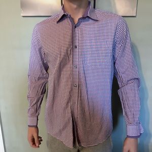Report Men’s Dress Shirt Button Down Large